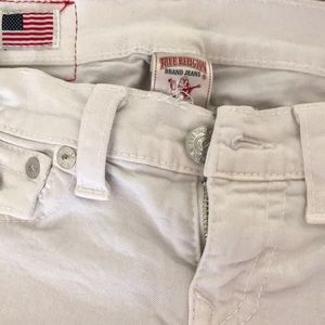 Brand New True Religion White Jeans!
